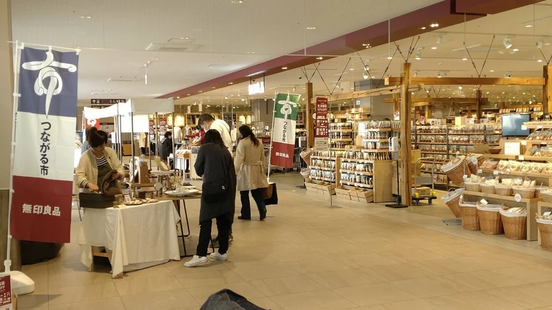 和光市にできたばかりの無印良品うれしくて何度も通ってます