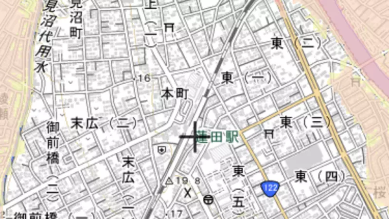 蓮田の市街地（駅周辺）、ハザードの心配無し！市の東側（春日部方面）は低い土地もありますが、西側（上尾方面）は上尾台地もある事から水害には強めです。貝塚があることからも、昔から人が住んでいた土地であることが分かると思います。あと地震に強いです。