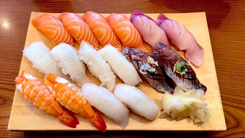 お寿司好き。写真は海浜幕張の寿司やまと。