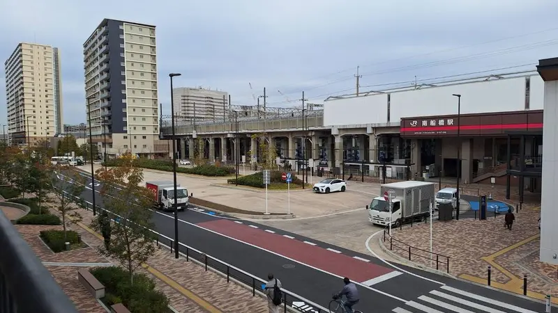 なーんもなかった駅前もついに今風になりました！