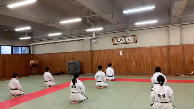 少林寺拳法をやっています！