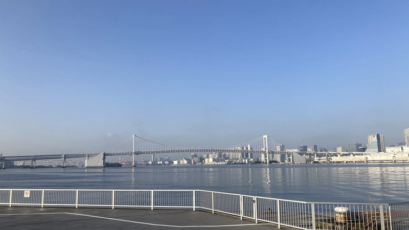 湾岸の圧倒的開放感