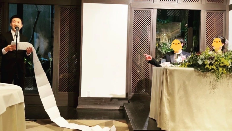 2022年のハイライトは、大好きな友人の結婚式スピーチを任されたこと。